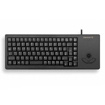 Cherry G84-5400LUMEU-2 Wired Slim Keyboard With Trackball image