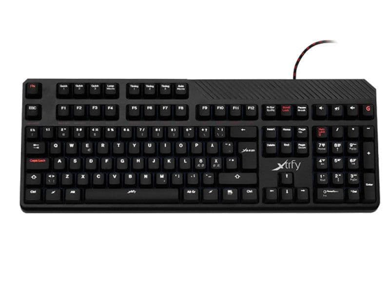 Xtrfy XG1-R-LED-UK Cherry MX Red Mechanical Wired Standard Keyboard image