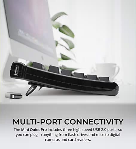 Matias Mini Quiet Pro Wired Mini for PC Keyboard image