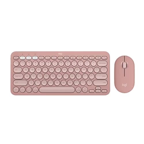Logitech Pebble 2 Bluetooth/Wireless/Wired Standard Keyboard With Optical Mouse main image