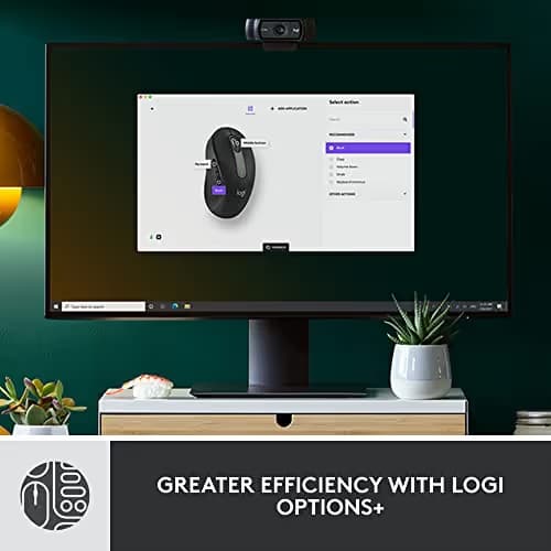 Logitech Signature MK650 Wired/Bluetooth/Wireless Standard Keyboard With Laser Mouse image
