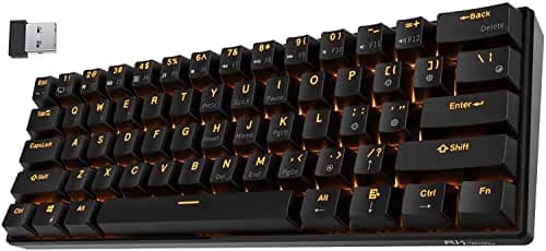 RK Royal Kludge RK61 Bluetooth/Wireless/Wired Mini Keyboard image