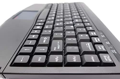 SolidTek KB-540BU Wired Mini Keyboard With Touchpad image