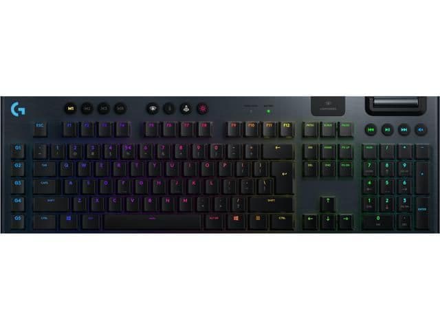 Logitech G915 Lightspeed RGB Wireless Logitech GL Linear Gaming Keyboard image