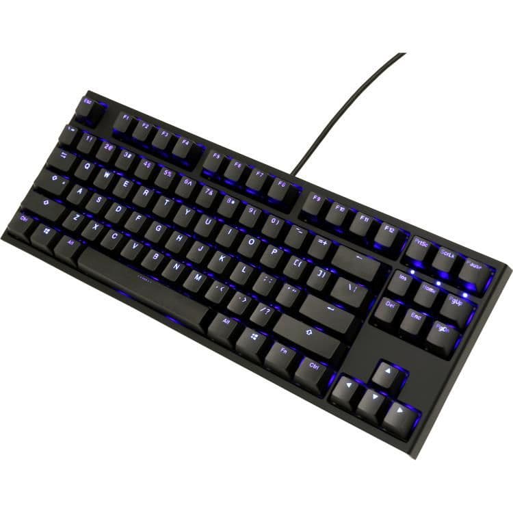 Ducky One 2 Wired Cherry MX Blue Mechanical Gaming Keyboard image