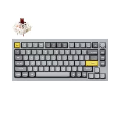 Keychron Q1 QMK V2 Knob Wired Mini Mechanical Keyboard main image