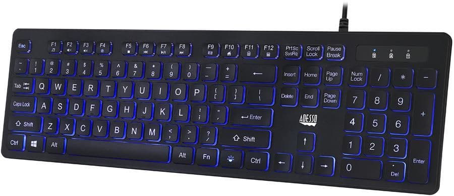 Adesso AKB-139EB Wired Gaming Keyboard main image