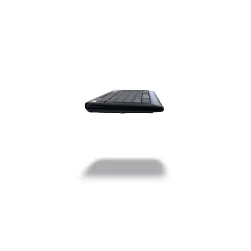 Adesso SlimTouch 120 3-Color Illuminated Compact Multimedia Wired Standard Keyboard image
