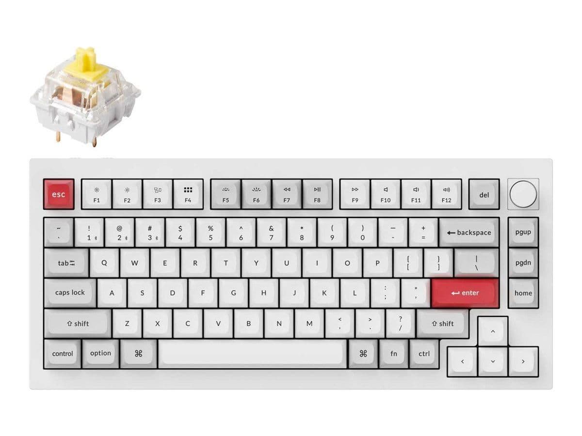 Keychron Q1 Pro RGB Bluetooth/Wireless/Wired Standard Keyboard image