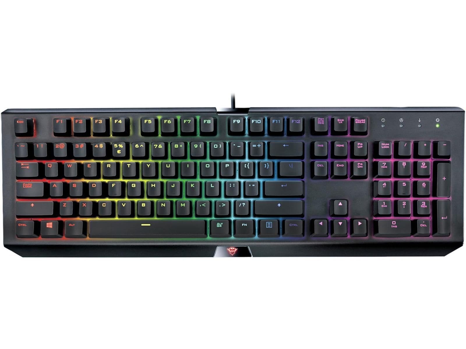 Trust GXT 890 CADA RGB Wired Gaming Keyboard main image