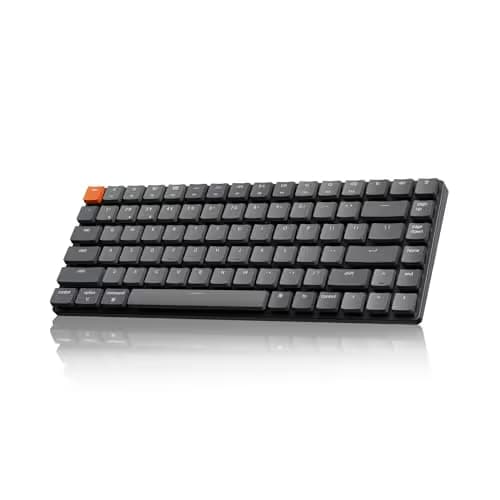 Keychron K3 V2 Ultra-slim Bluetooth/Wired/Wired Standard Gateron Low-Profile Red Mechanical Keyboard image