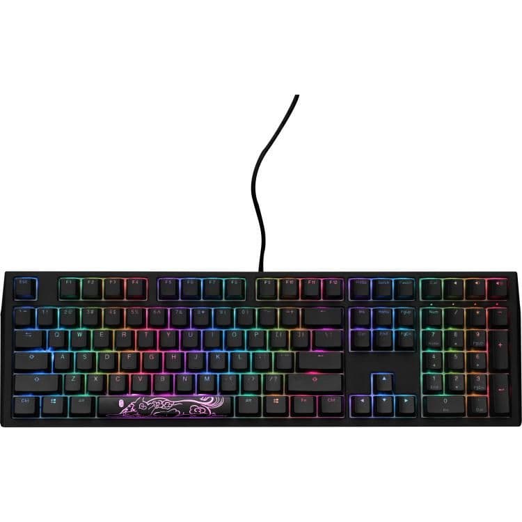 Ducky Shine 7 Blackout RGB Wired Gaming Keyboard main image