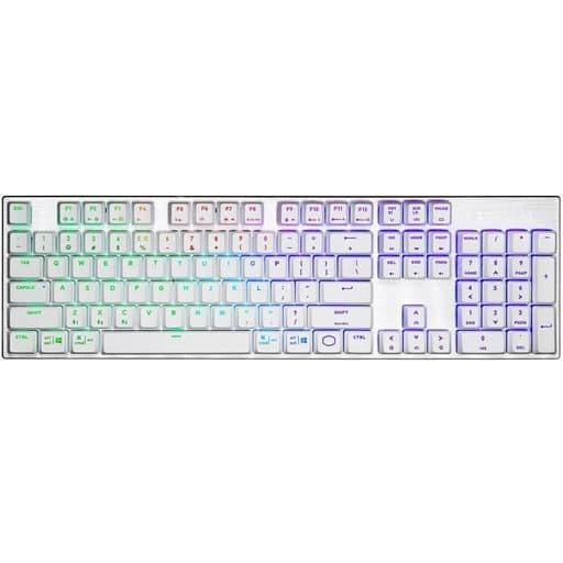 Cooler Master SK653 RGB Bluetooth TTC Blue Low Profile Gaming Keyboard image