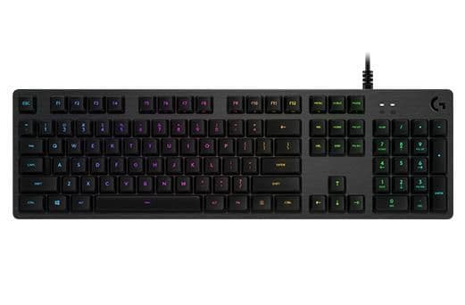 Logitech G512 CARBON RGB Wired Romer-G Linear Gaming Keyboard main image
