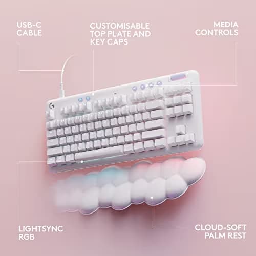 Logitech G713 RGB GX Blue Wired Gaming Keyboard image