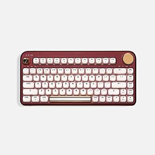 AZIO IZO Bluetooth/Wired Standard Gateron Blue Mechanical Keyboard main image