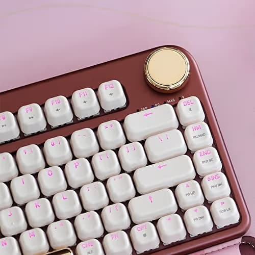 AZIO IZO Bluetooth/Wired Standard Gateron Blue Mechanical Keyboard image