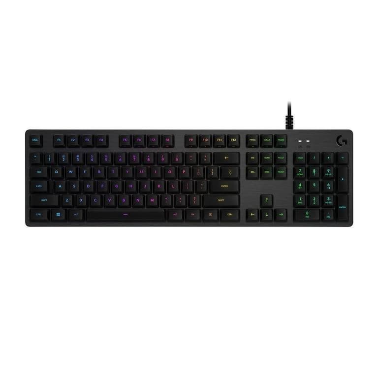 Logitech G512 CARBON RGB Wired GX Red Gaming Keyboard main image