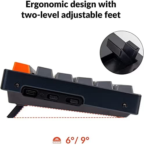 Keychron K10 RGB Bluetooth/Wired Standard Mechanical Keyboard image