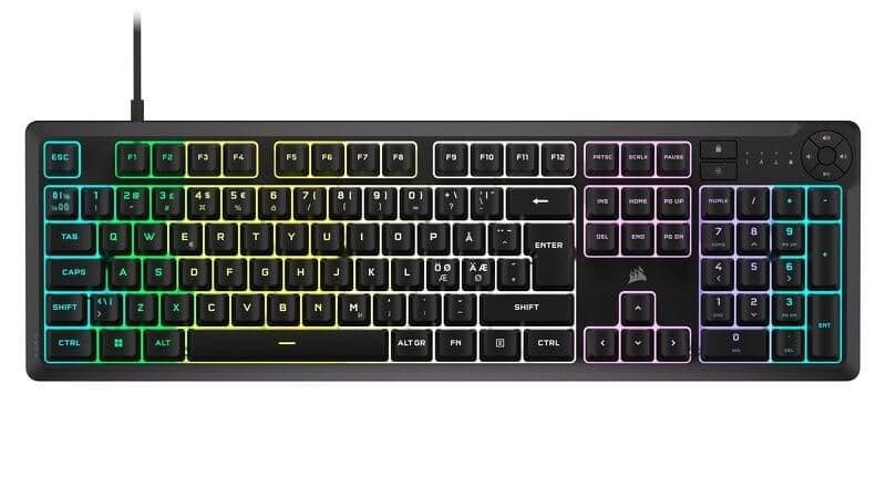 Corsair K55 CORE RGB Wired Gaming Keyboard main image