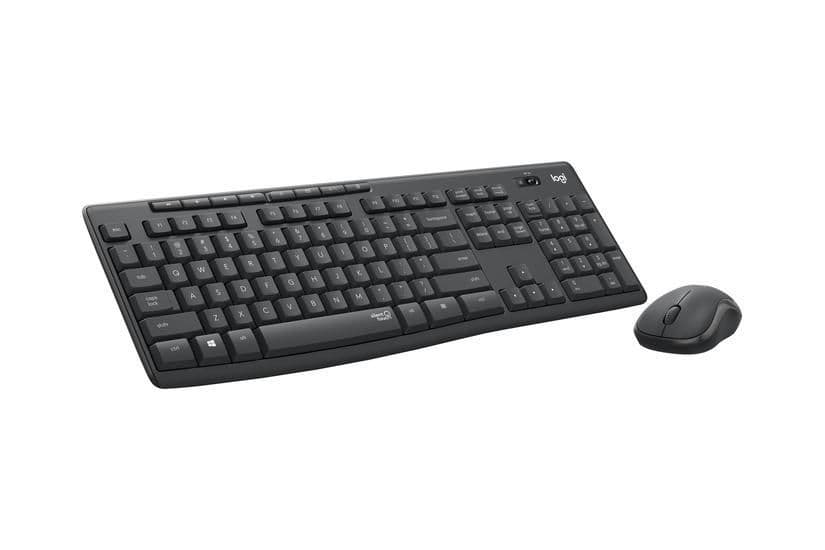 Logitech MK295 Silent Wireless/Wired Standard Keyboard with Optical Mouse image