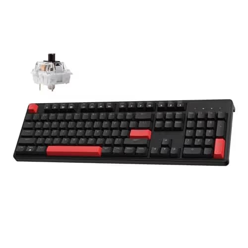 Keychron Lemokey X3 Wired Standard Mechanical Keyboard with Keychron Brown Switches image