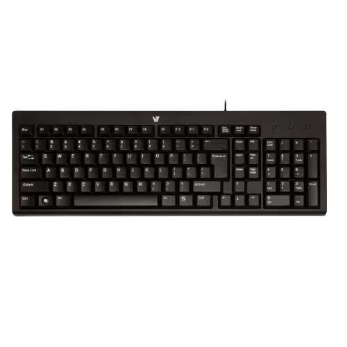 V7 KC0A1-4N6P Wired Standard Keyboard image