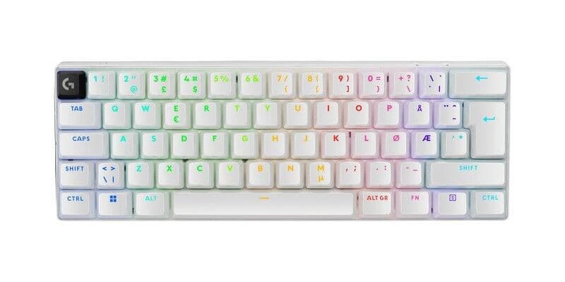 Logitech PRO X 60 Mini RGB Wired/Wireless/Bluetooth Logitech GX Brown Tactile Mechanical Gaming Keyboard image