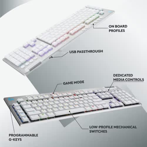 Logitech G815 RGB Wired Logitech GL Tactile Gaming Keyboard image