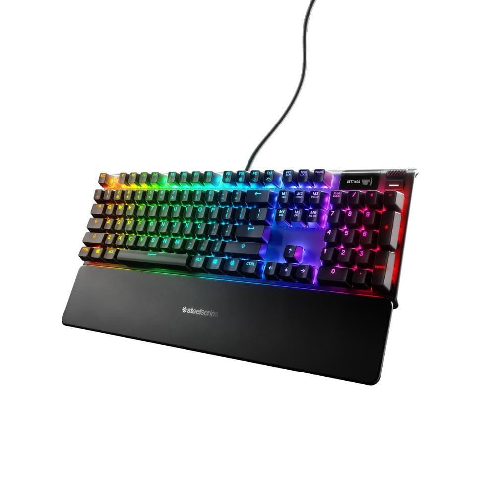 SteelSeries Apex 7 RGB SteelSeries QX2 Blue Wired Gaming Keyboard image