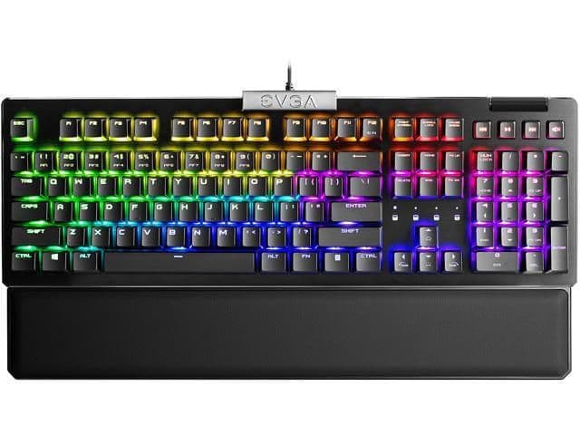 EVGA Z15 RGB Wired Kailh Bronze Speed Gaming Keyboard main image