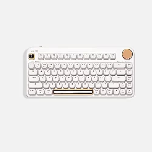 AZIO IZO Bluetooth/Wired Standard Gateron Blue Mechanical Keyboard image