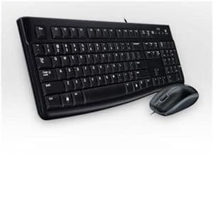Logitech 920-003693 Wired Standard Keyboard with Optical Mouse image