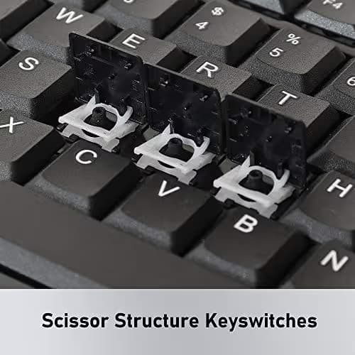i-rocks KR-6421-BK Wired Slim Keyboard image