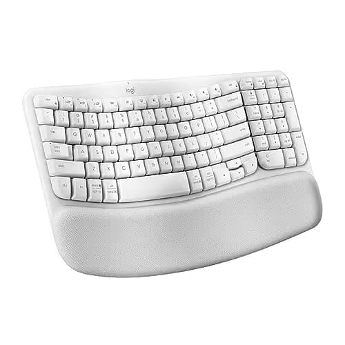 Logitech Wave Keys Bluetooth/Wireless/Wired Ergonomic Keyboard main image