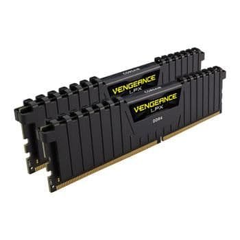 Corsair Vengeance LPX Black / Yellow DDR4-3600 CL18 16GB (2x8GB) image