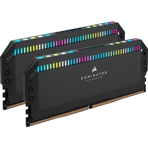Corsair Dominator Platinum RGB Black DDR5-6000 CL30 32GB (2x16GB) image