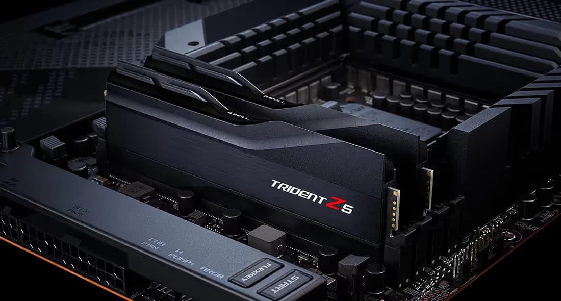 G.Skill Trident Z5 Matte Black DDR5-6000 CL36 32GB (2x16GB) image