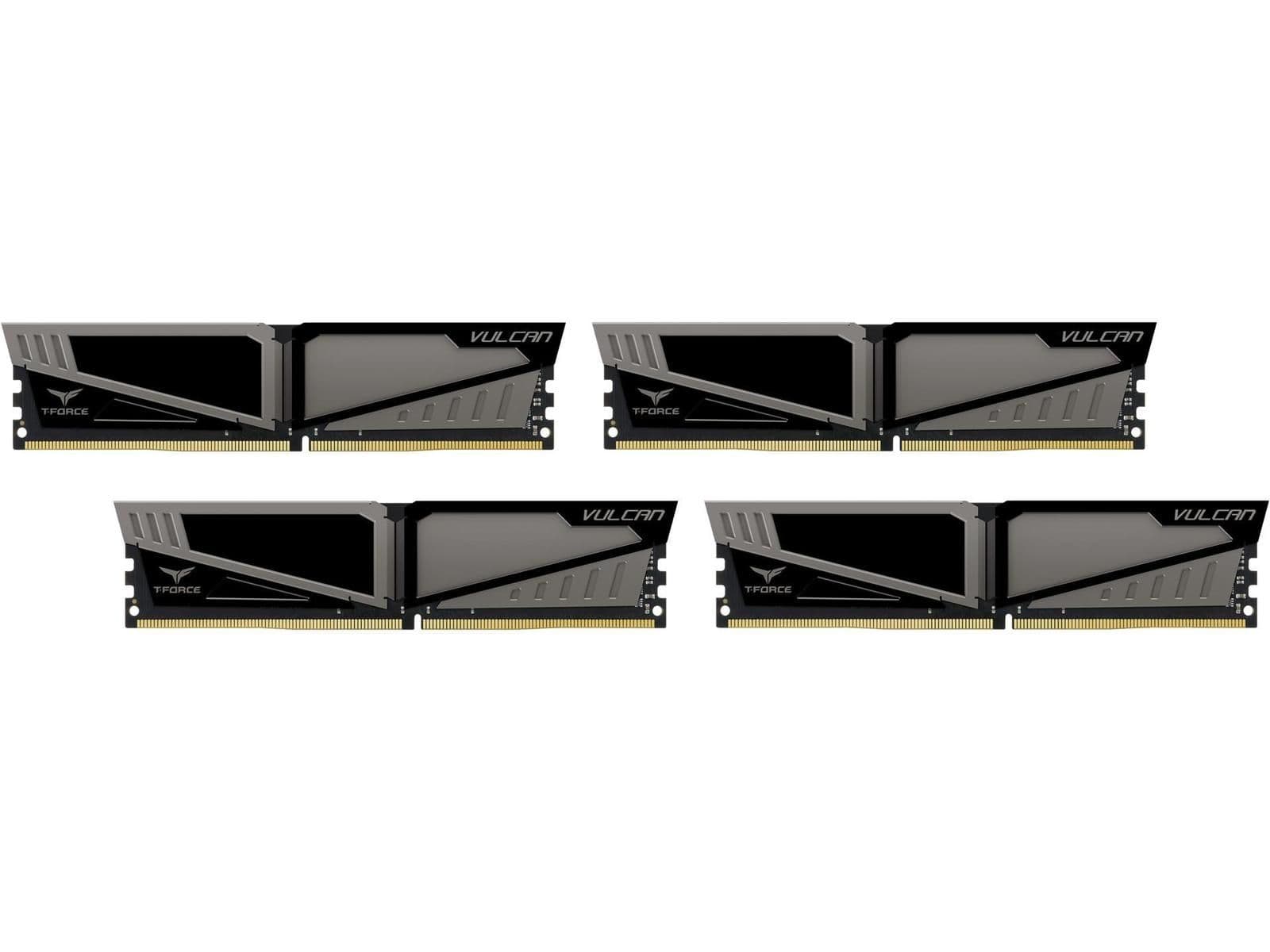 TEAMGROUP T-Force Vulcan Silver / Black DDR4-3200 CL16 32GB (4x8GB) main image