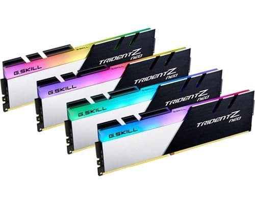 G.Skill Trident Z Neo Black / Silver DDR4-3200 CL14 32GB (4x8GB) image