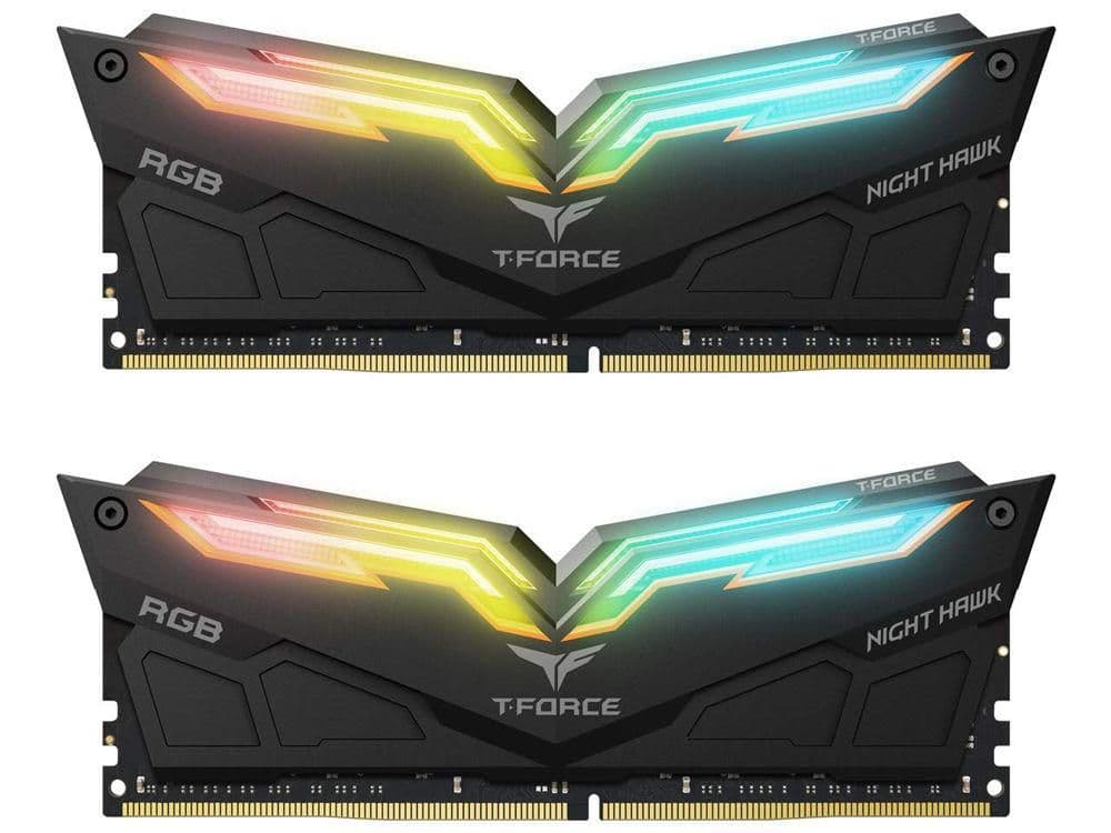 TEAMGROUP Team T-Force Night Hawk RGB Black DDR4-3600 CL18 16GB (2x8GB) main image