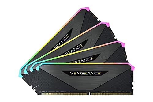 Corsair Vengeance RGB RT Black DDR4-3200 CL16 64GB (4x16GB) image