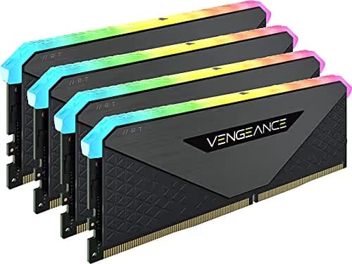 Corsair Vengeance RGB RT Black DDR4-3200 CL16 64GB (4x16GB) image