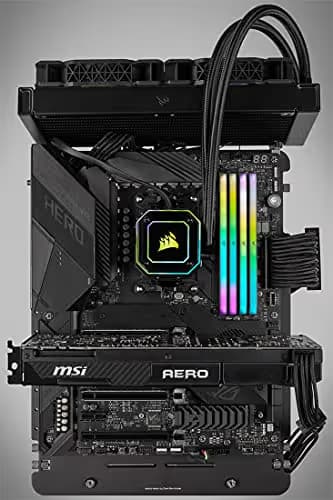 Corsair Vengeance RGB RT Black DDR4-3200 CL16 64GB (4x16GB) image
