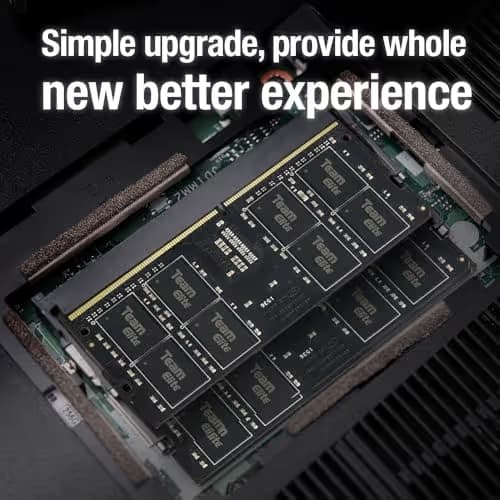 TEAMGROUP Elite Black SODIMM DDR4-3200 CL22 32GB (2x16GB) image