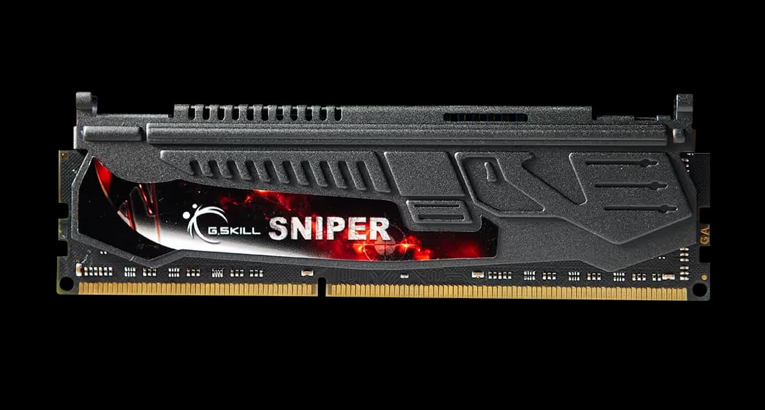 G.Skill Sniper Gaming Black / Red DDR3-1866 CL10 16GB (2x8GB) image