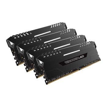 Corsair Vengeance LED Black / White DDR4-3000 CL15 64GB (4x16GB) main image