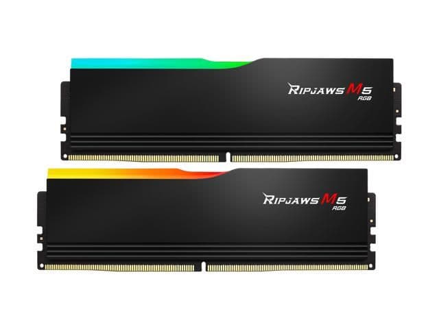 G.Skill Ripjaws M5 RGB Black DDR5-6000 CL36 32GB (2x16GB) main image