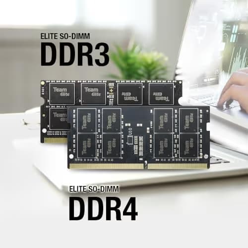 TEAMGROUP Elite Black SODIMM DDR4-3200 CL22 16GB (1x16GB) image