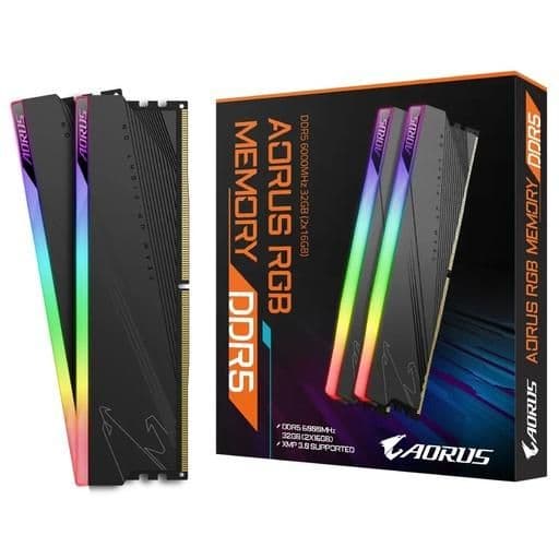 Gigabyte AORUS RGB DDR5-4800 CL40 32GB (2x16GB) image